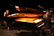 Auftritt des Klavierduos Graf-Duskova im Stadttheater Fürth